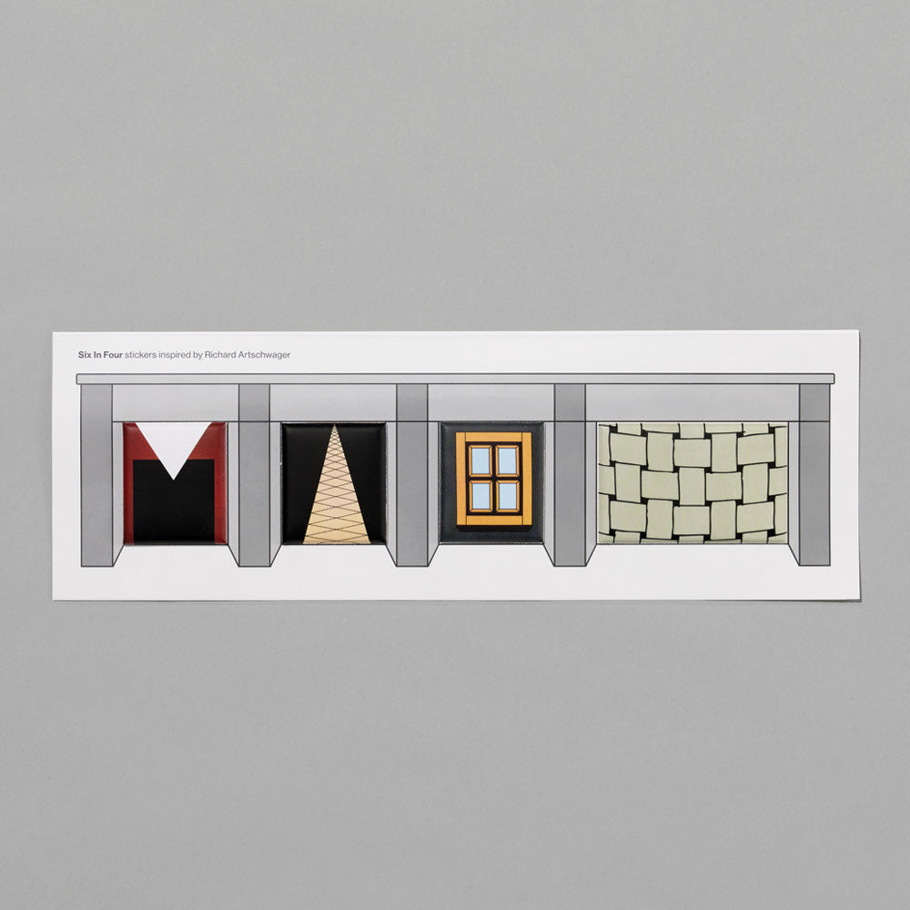Artschwager Puffy Elevator Stickers
