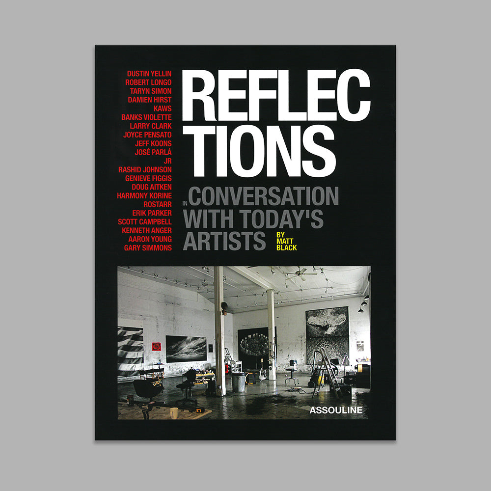 Front cover of the Reflections by Matt Black: In Conversation with Today's Artists book