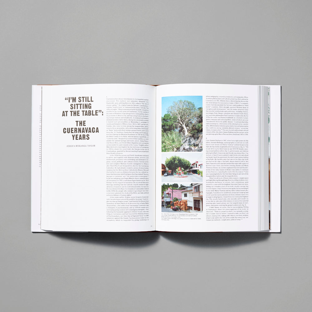 Inside spread of the Jimmie Durham: At the Center of the World exhibition catalogue