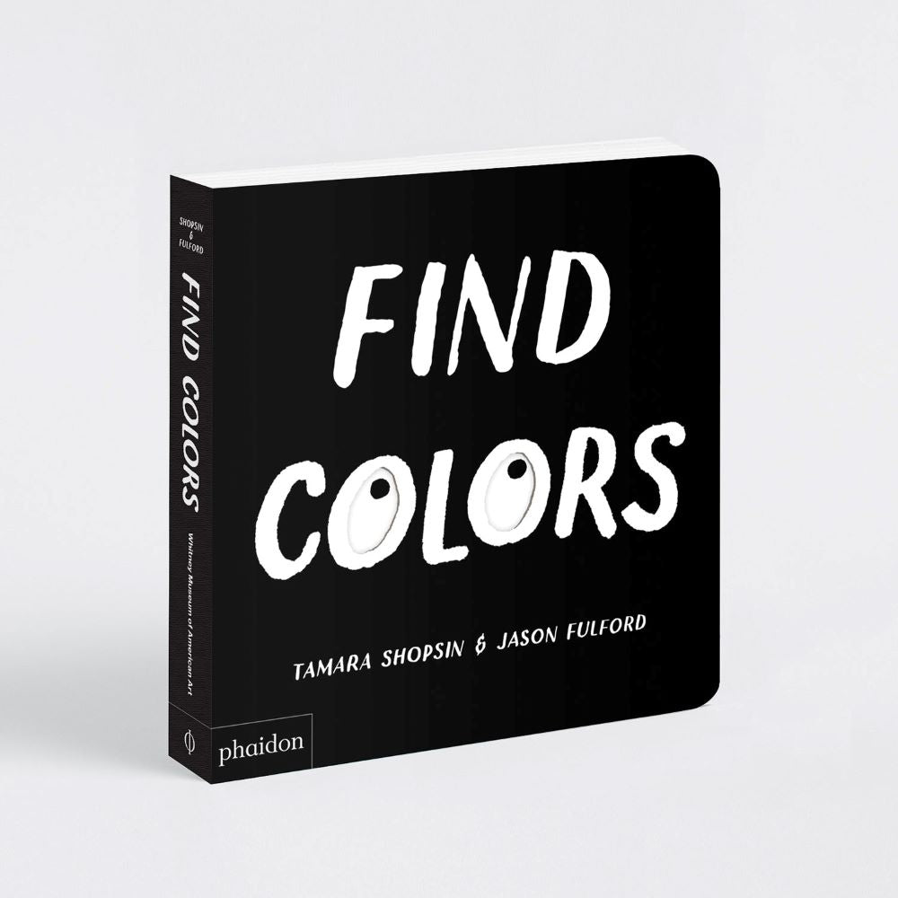 Front cover of the Find Colors book