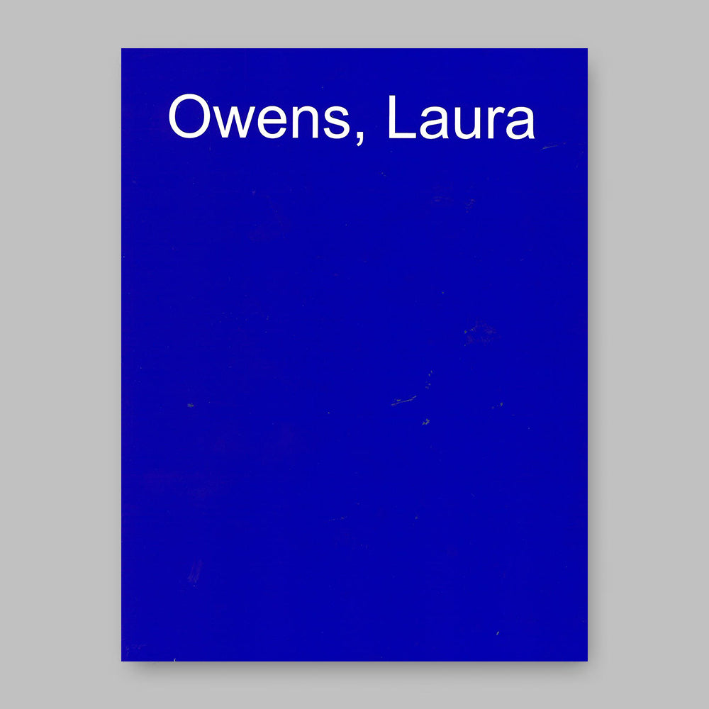 Front cover of the Laura Owens Second Edition exhibition catalogue