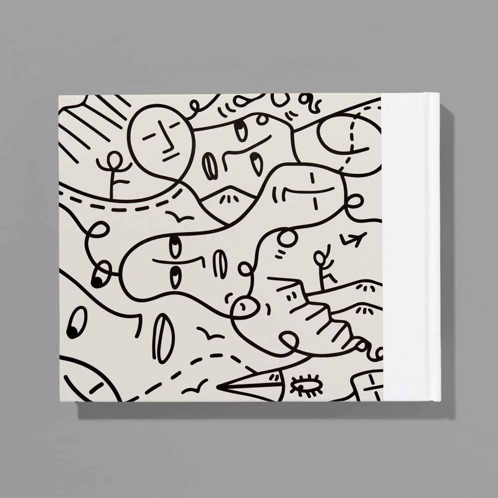 Back cover of the Shantell Martin: Lines book