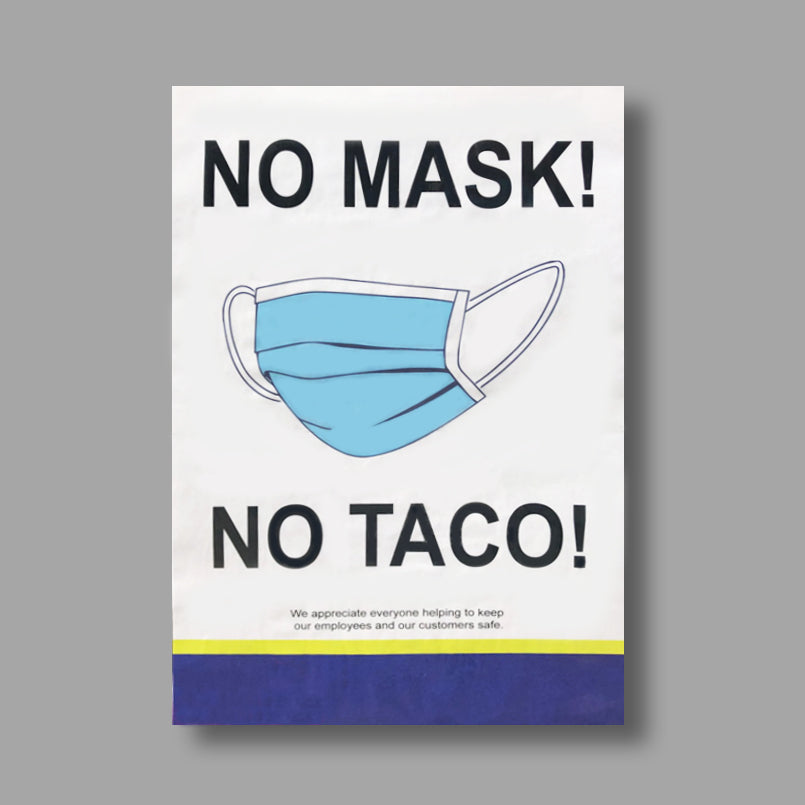 Front cover of No Mask No Taco