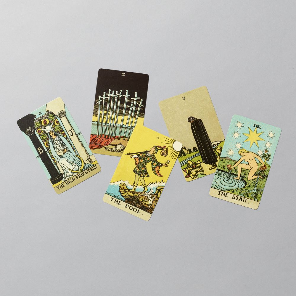 Selection of Smith-Waite Tarot Deck Borderless cards