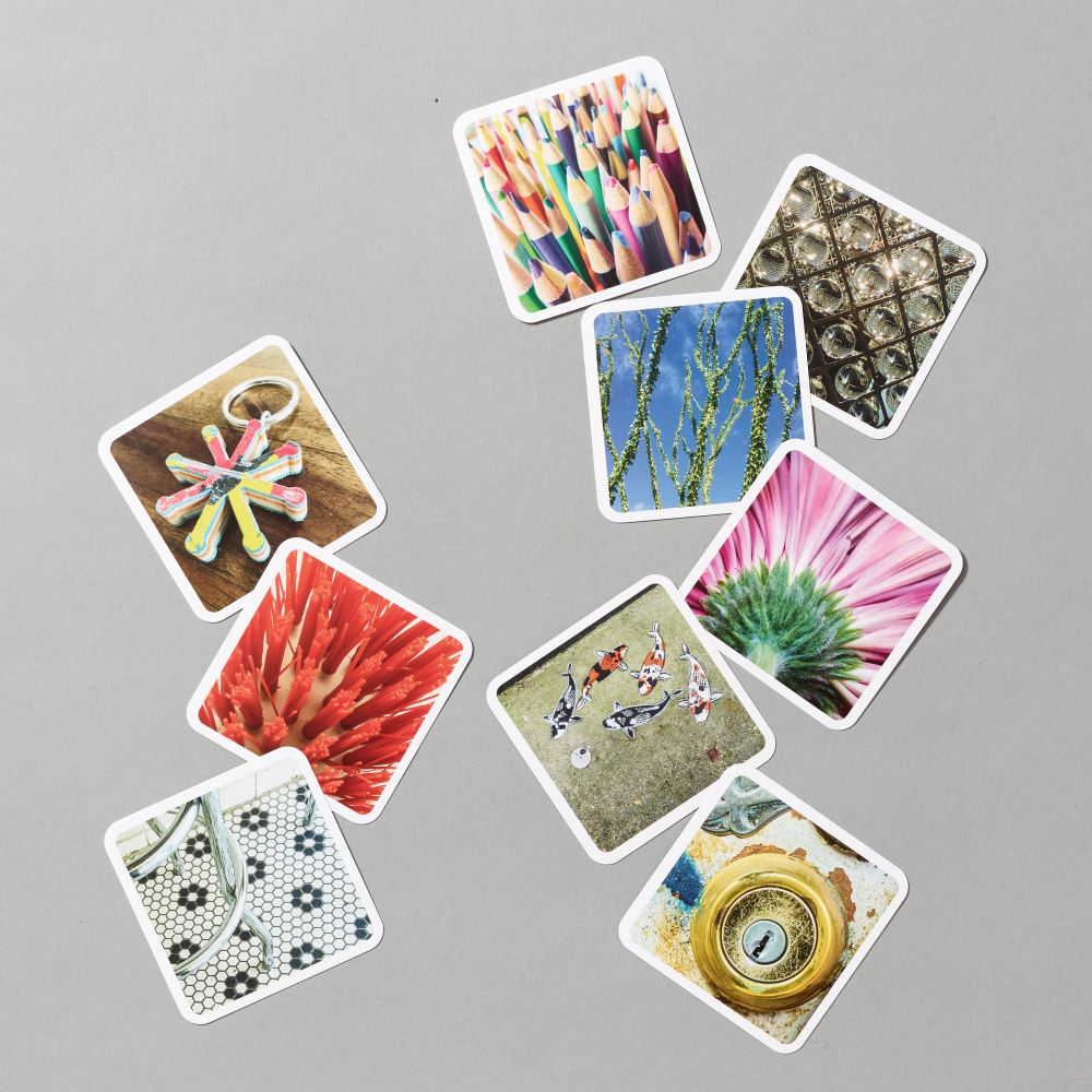 Assortment of OuiSi Original: Games of Visual Connection 3" x 3" cards