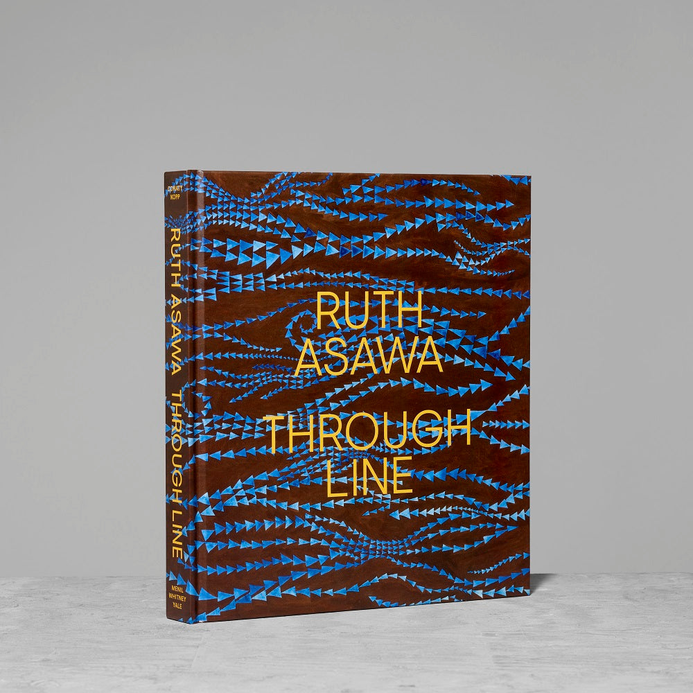Front cover of the Ruth Asawa Through Line exhibition catalogue