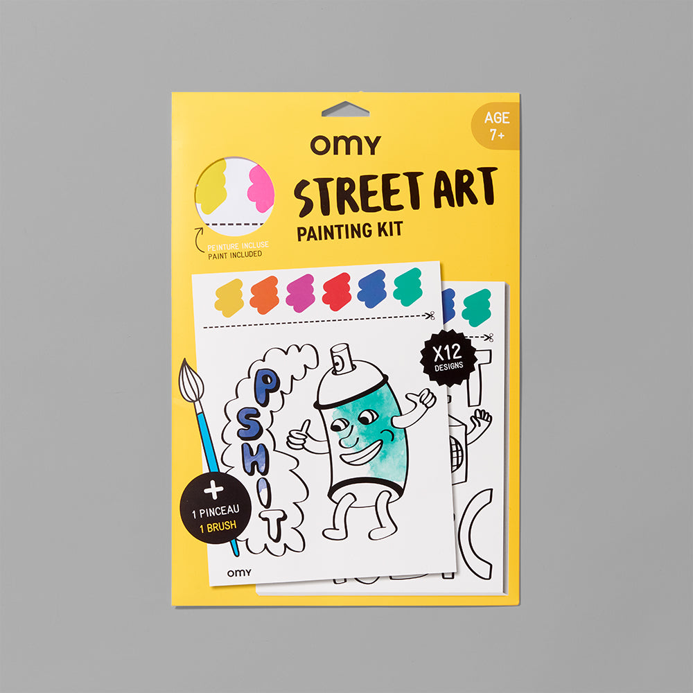 Front packaging of the Street Art Painting Kit