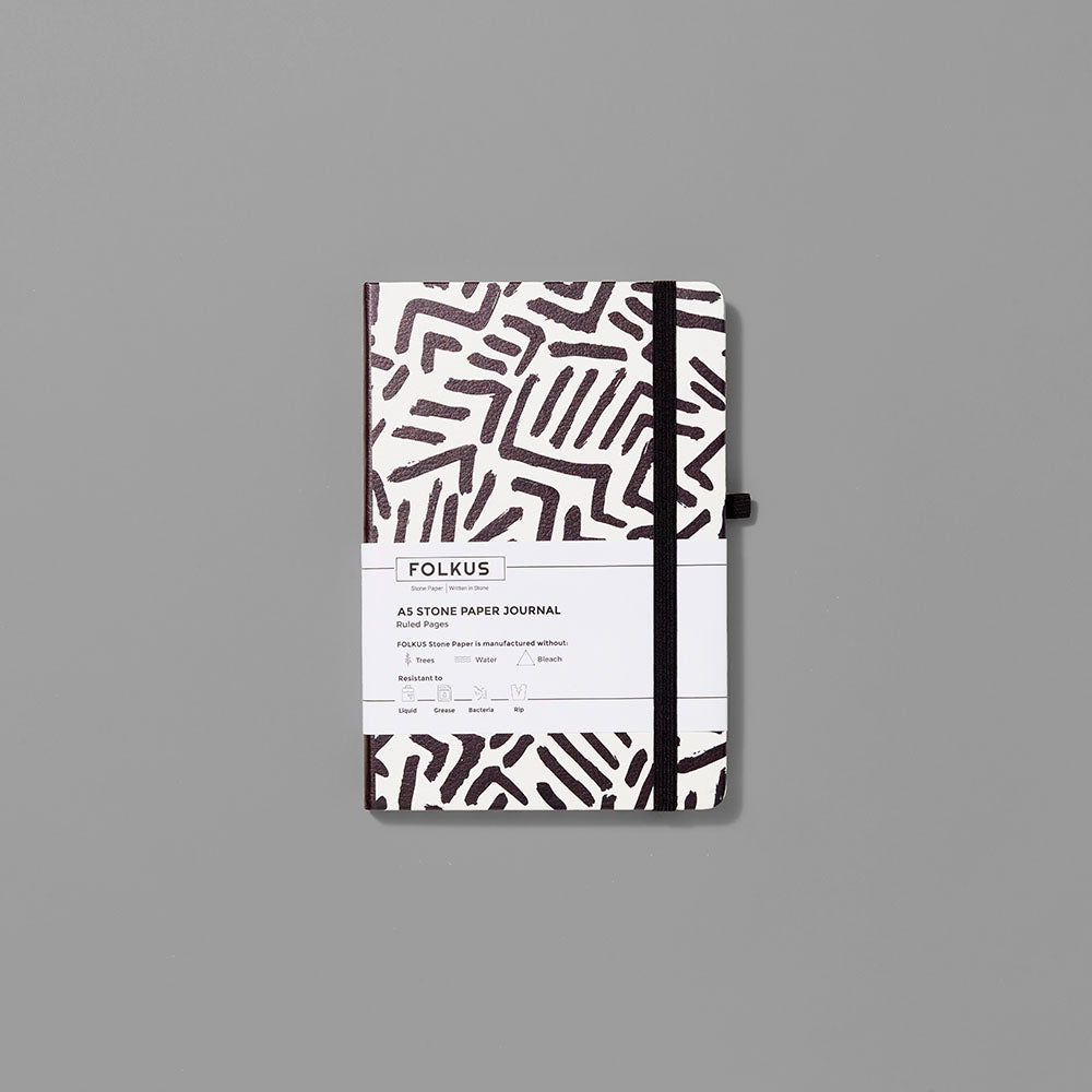 Jude design vegan leather journal. Measures 5.70" x 8.26"