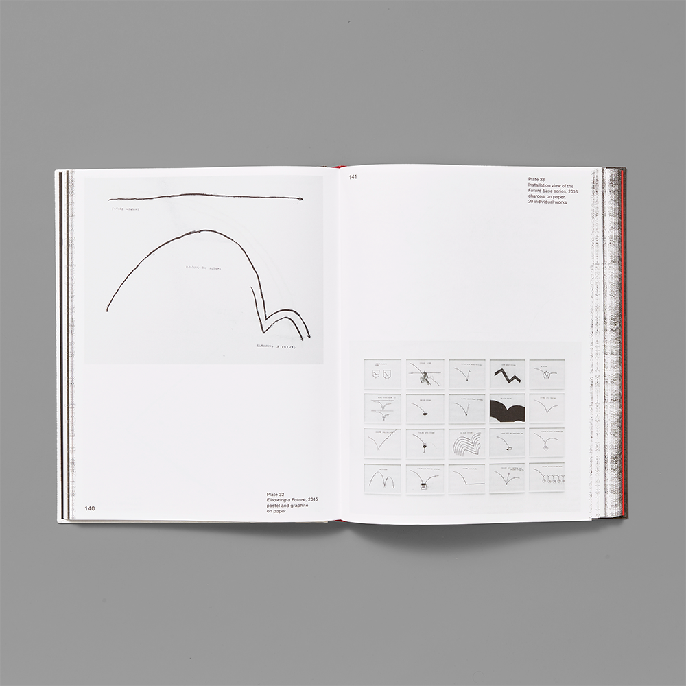 Inner spread of Christine Sun Kim: All Day All Night