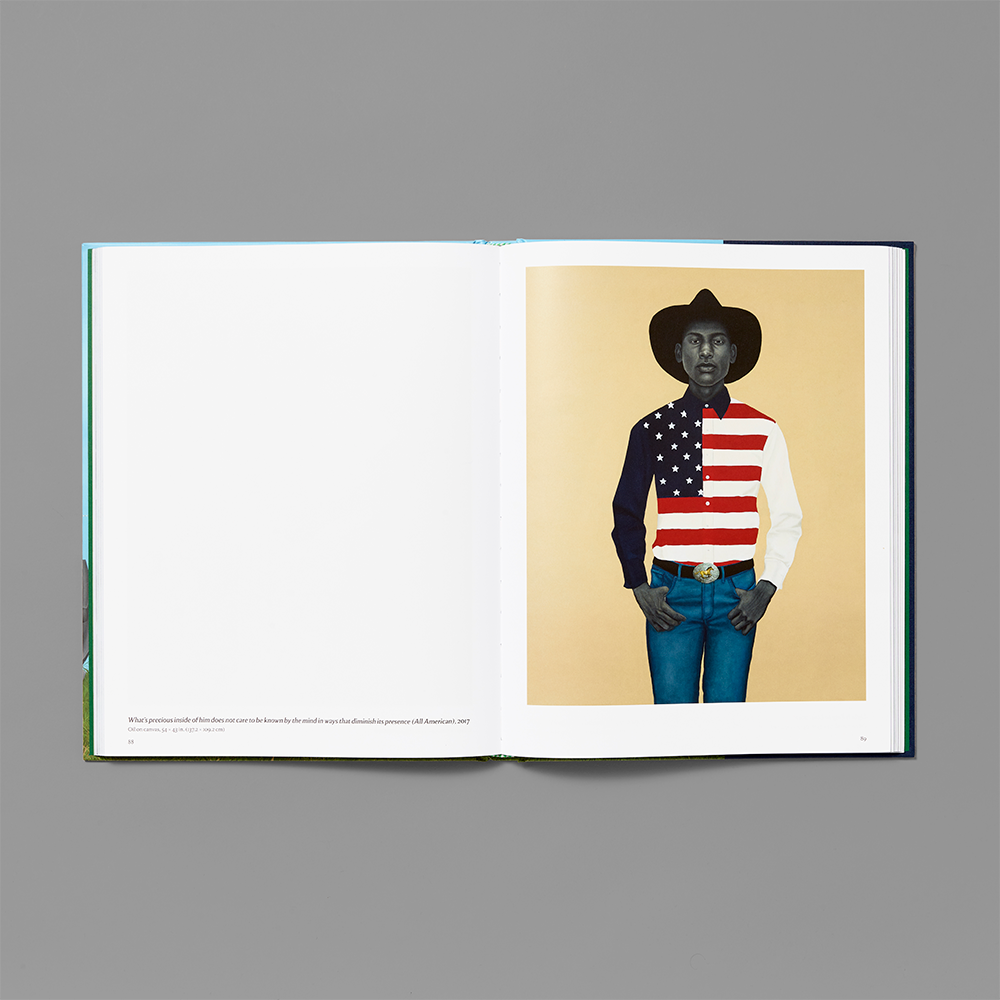 Inner spread of Amy Sherald: American Sublime