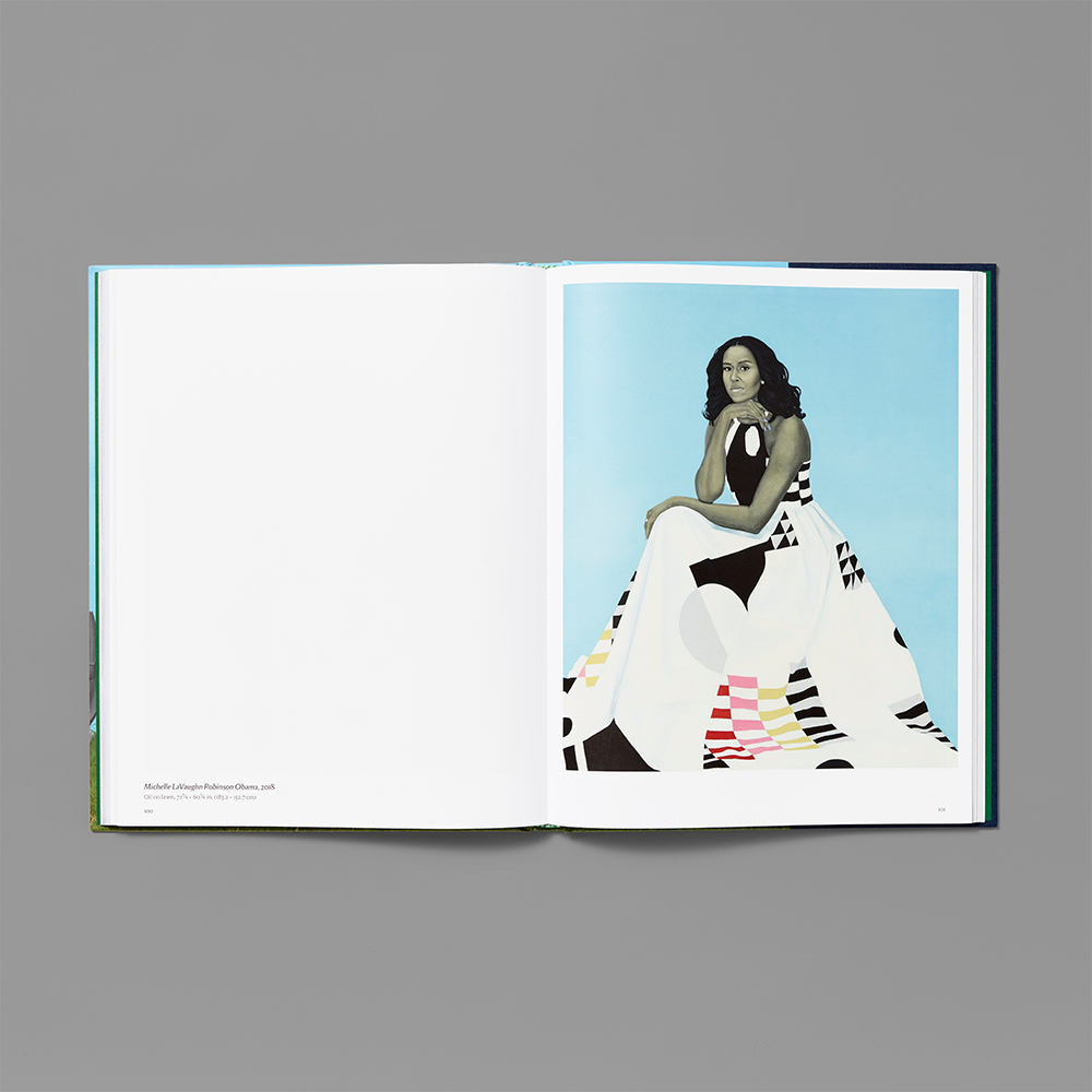 Inner spread of Amy Sherald: American Sublime