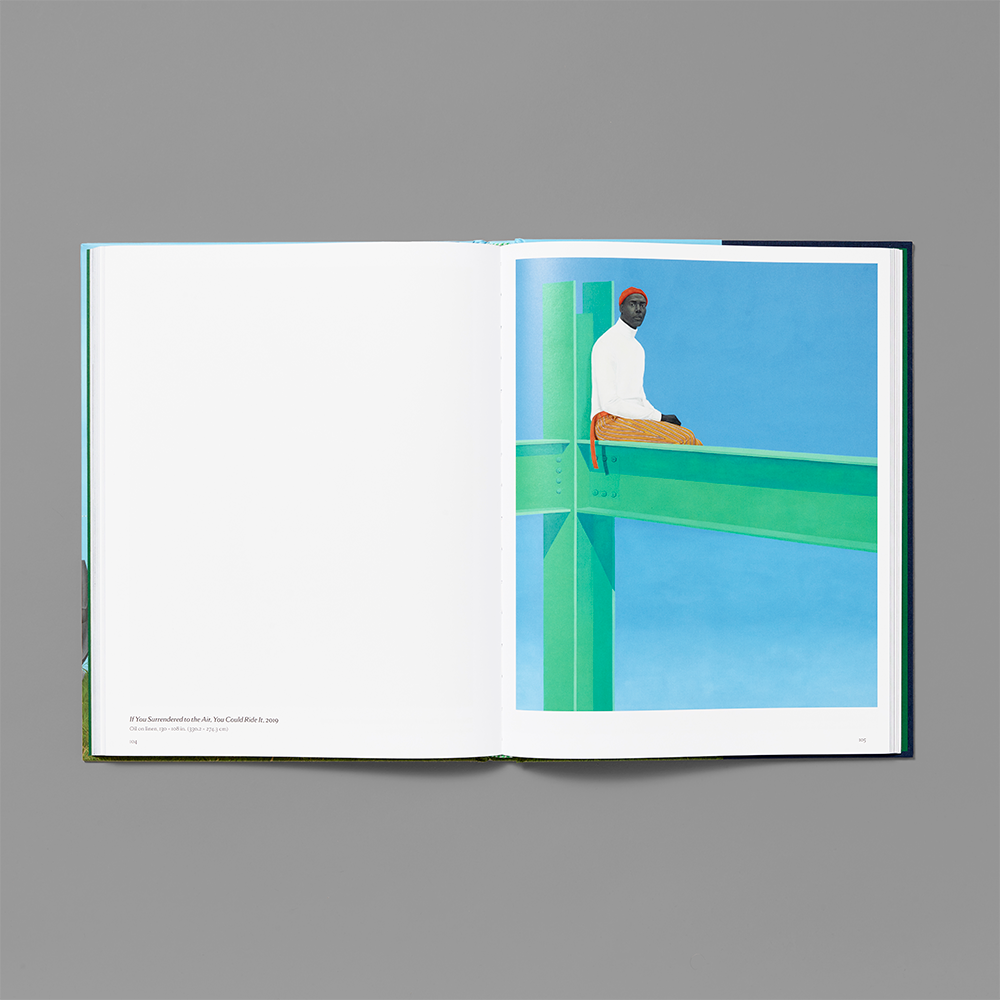 Inner spread of Amy Sherald: American Sublime