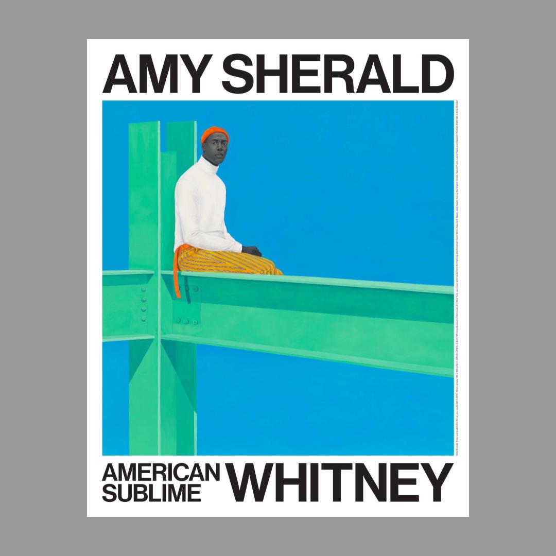 18" x 24" poster featuring Amy Sherald's If You Surrendered to the Air, You Could Ride It