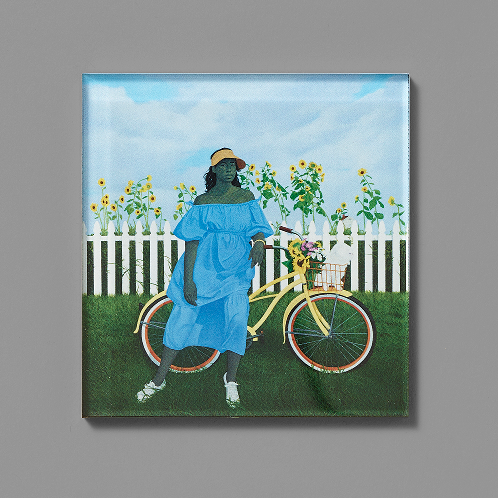 100% acrylic magnet featuring Amy Sherald's A Midsummer Afternoon Dream. Measures 2.88" x 3"
