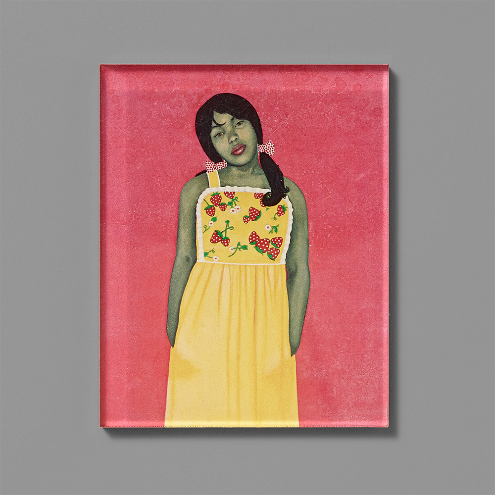 100% acrylic magnet featuring Amy Sherald's They Call Me Redbone, but I'd Rather Be Strawberry Shortcake. Measures 2.62" x 3.38"