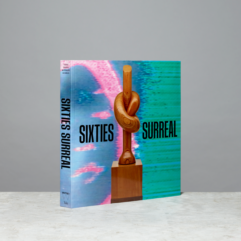 Book cover of Sixties Surreal exhibition catalogue