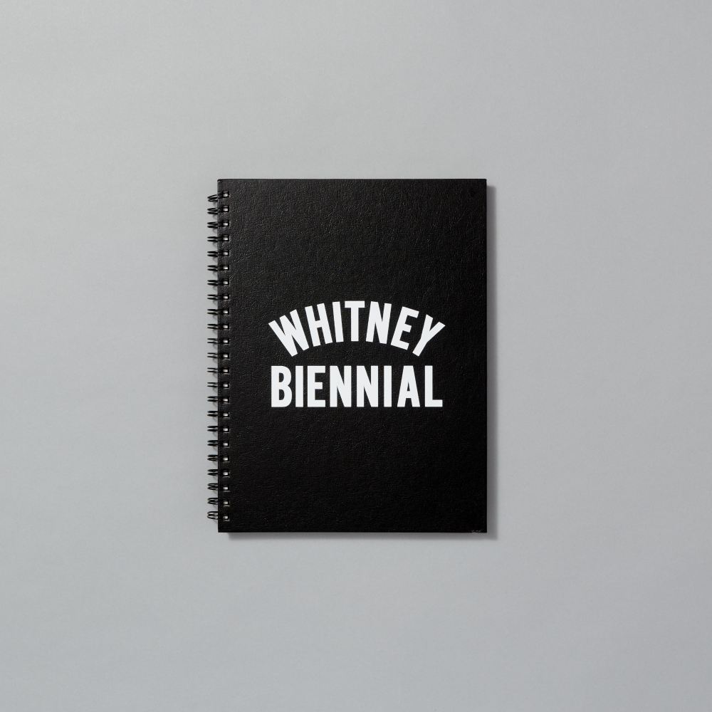 Whitney Biennial 2000 アートブック Whitney Biennial Wire Bound Sketchbook