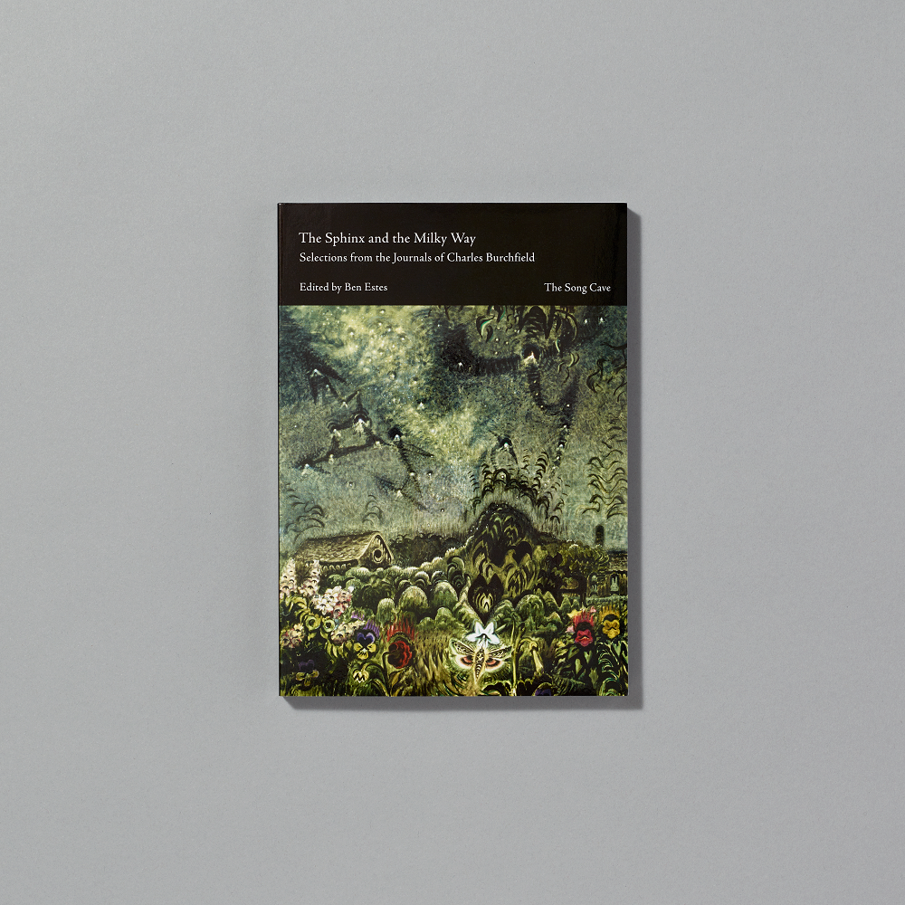 Book cover of The Sphinx and the Milky Way: Selections from the Journals of Charles Burchfield