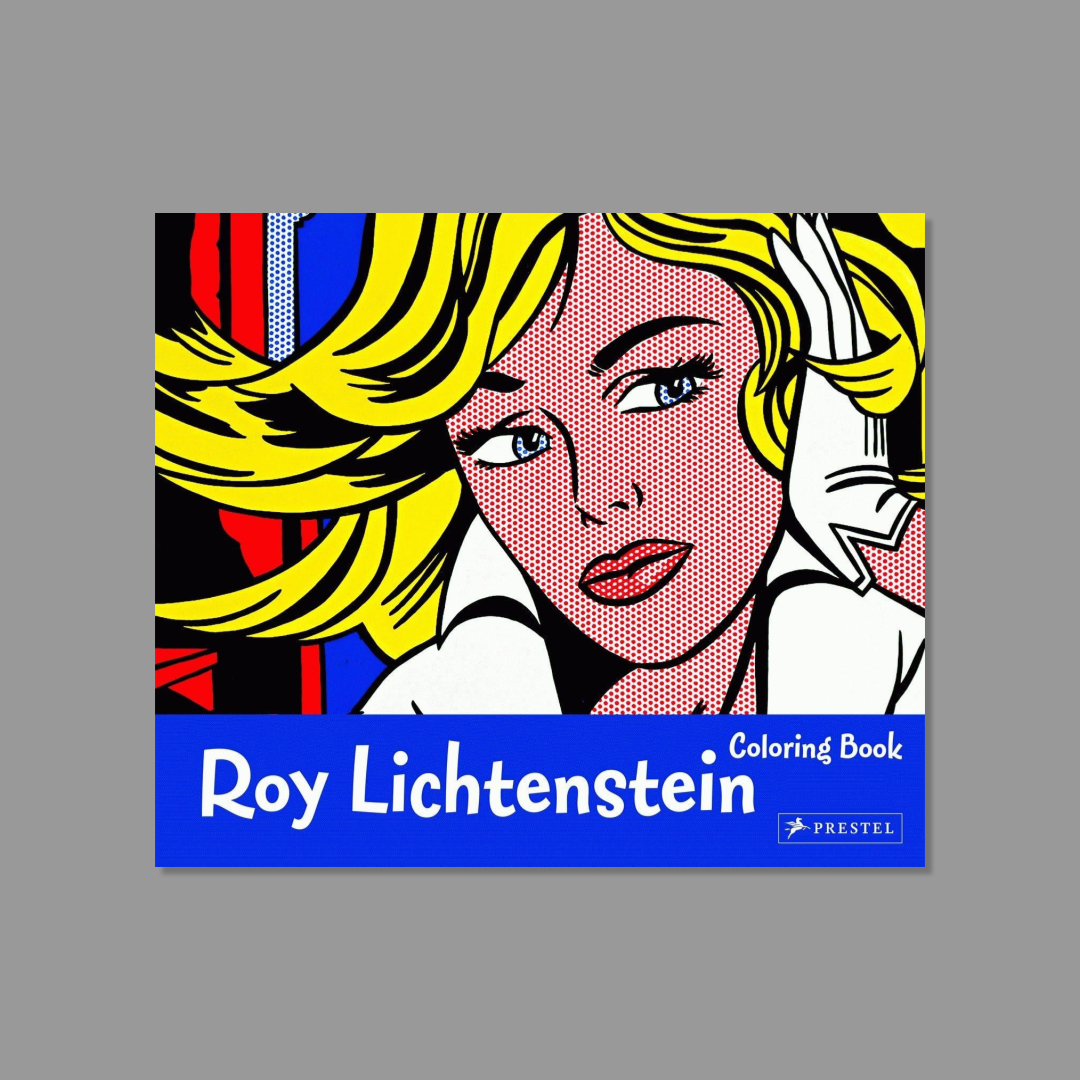 Book cover of Roy Lichtenstein Coloring Book