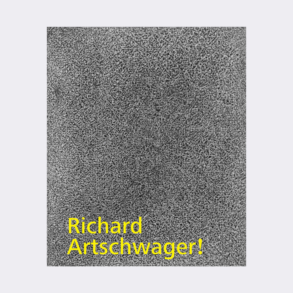 Front cover of the Richard Artschwager! exhibition catalogue