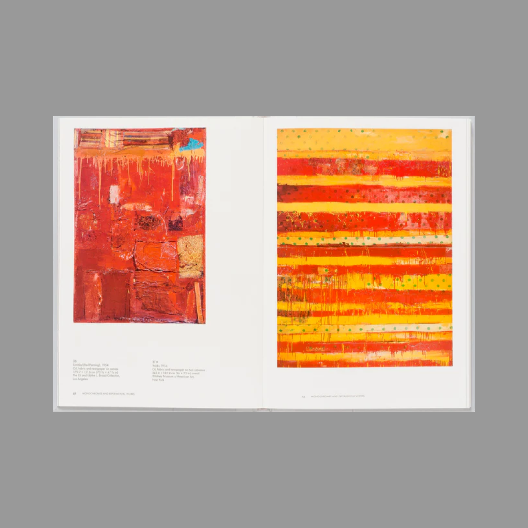 Inner spread of Robert Rauschenberg (Phaidon Focus)