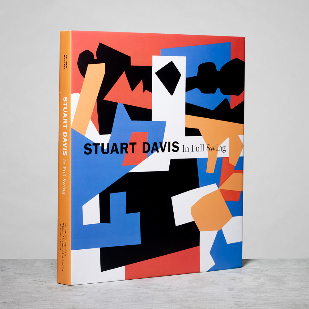 Front cover of the Stuart Davis: In Full Swing exhibition catalogue
