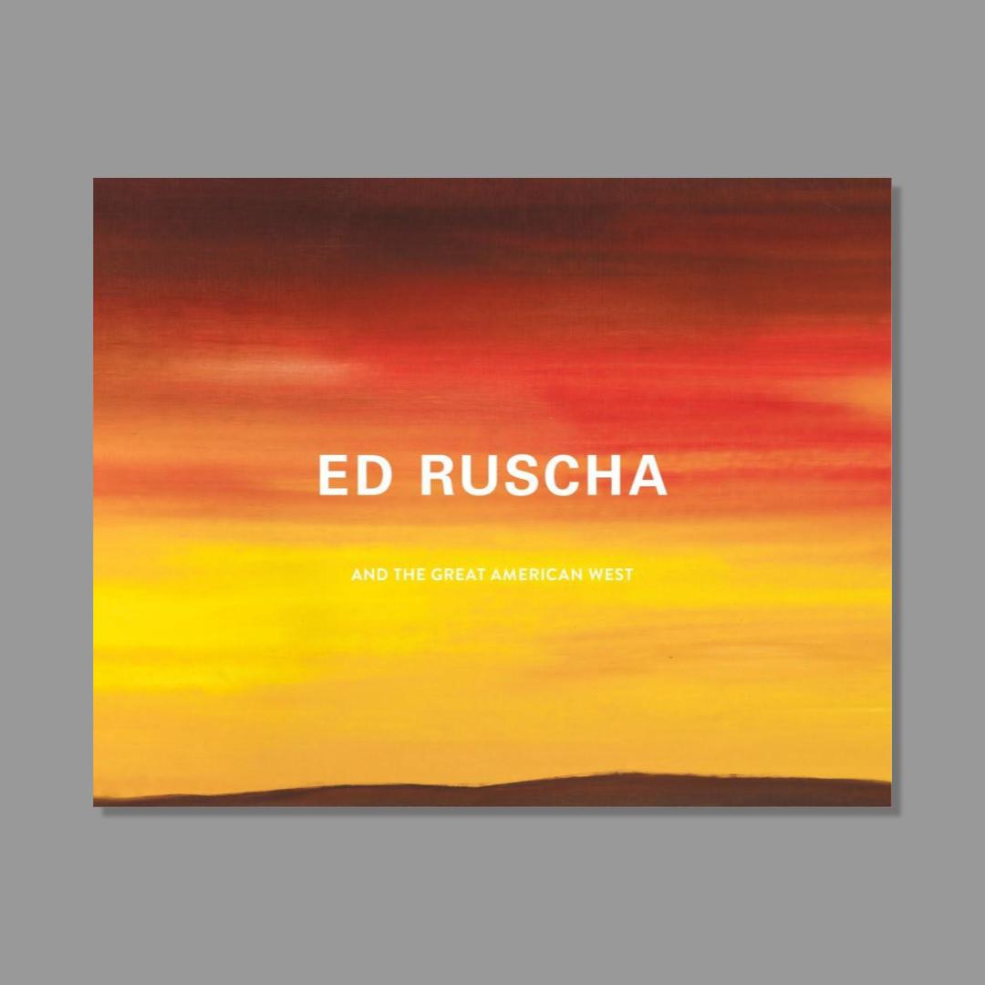 Book cover of Ed Ruscha and the Great American West
