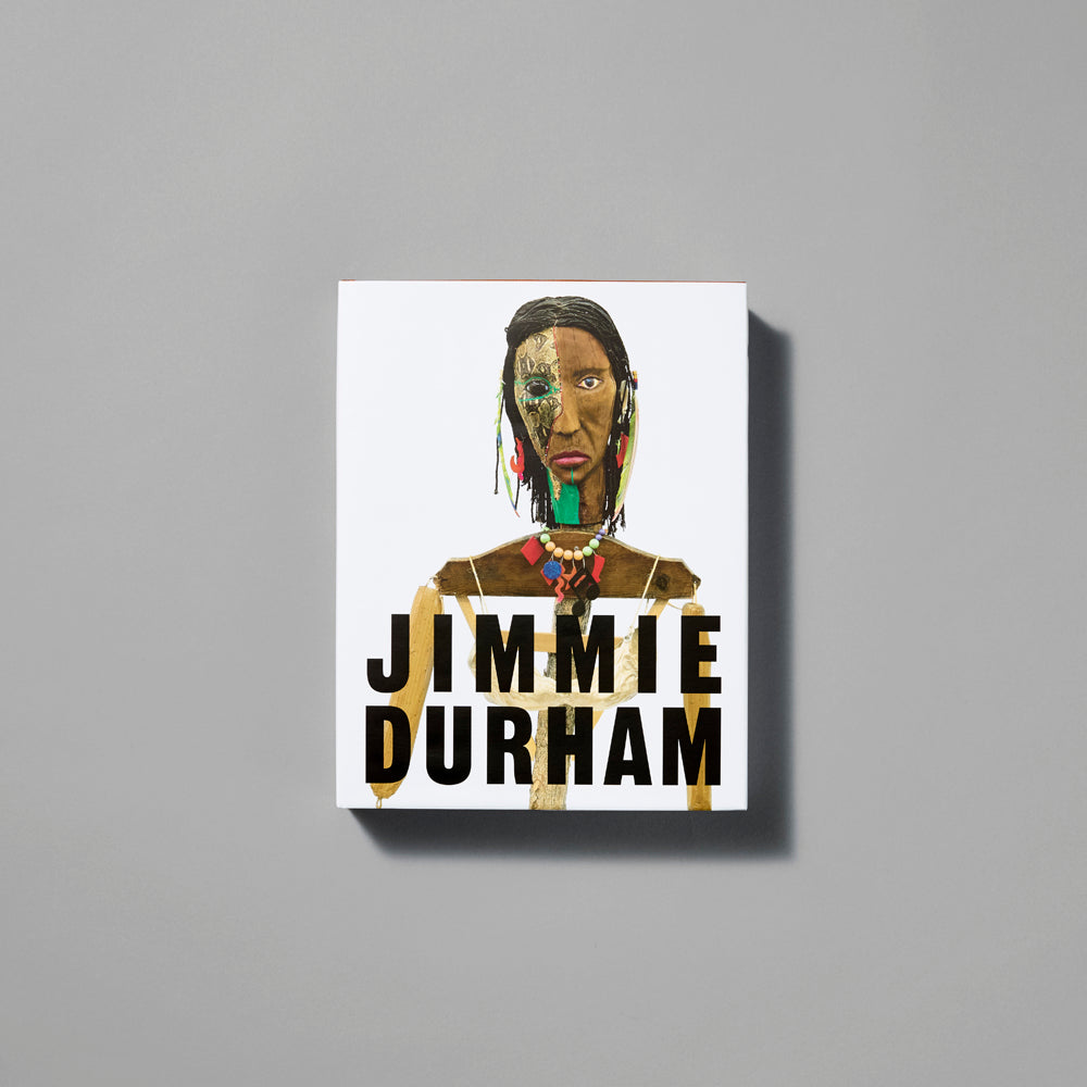 Front cover of the Jimmie Durham: At the Center of the World exhibition catalogue