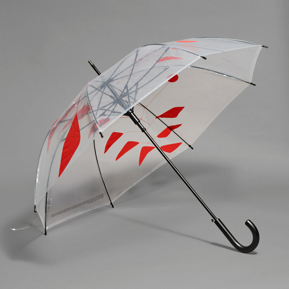 Alexander Calder high quality vinyl umbrella featuring Big Red.