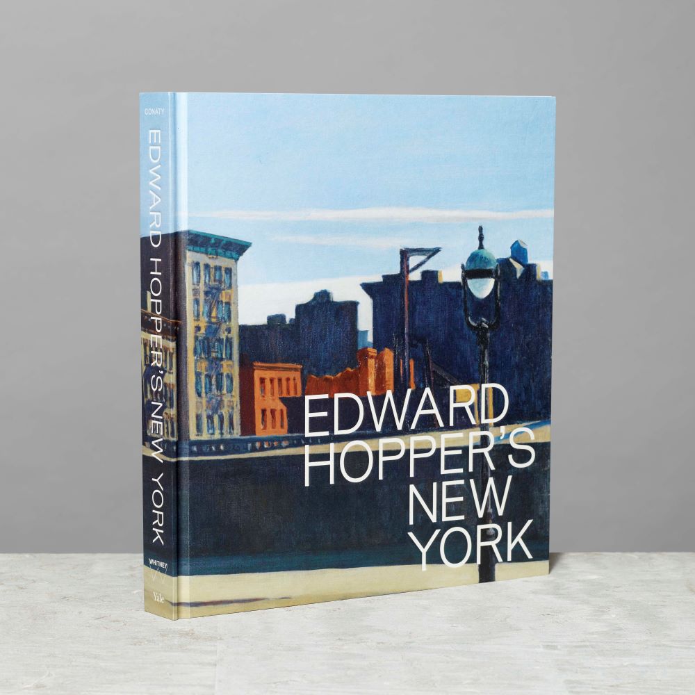 Front cover of the Edward Hopper's New York exhibition catalogue