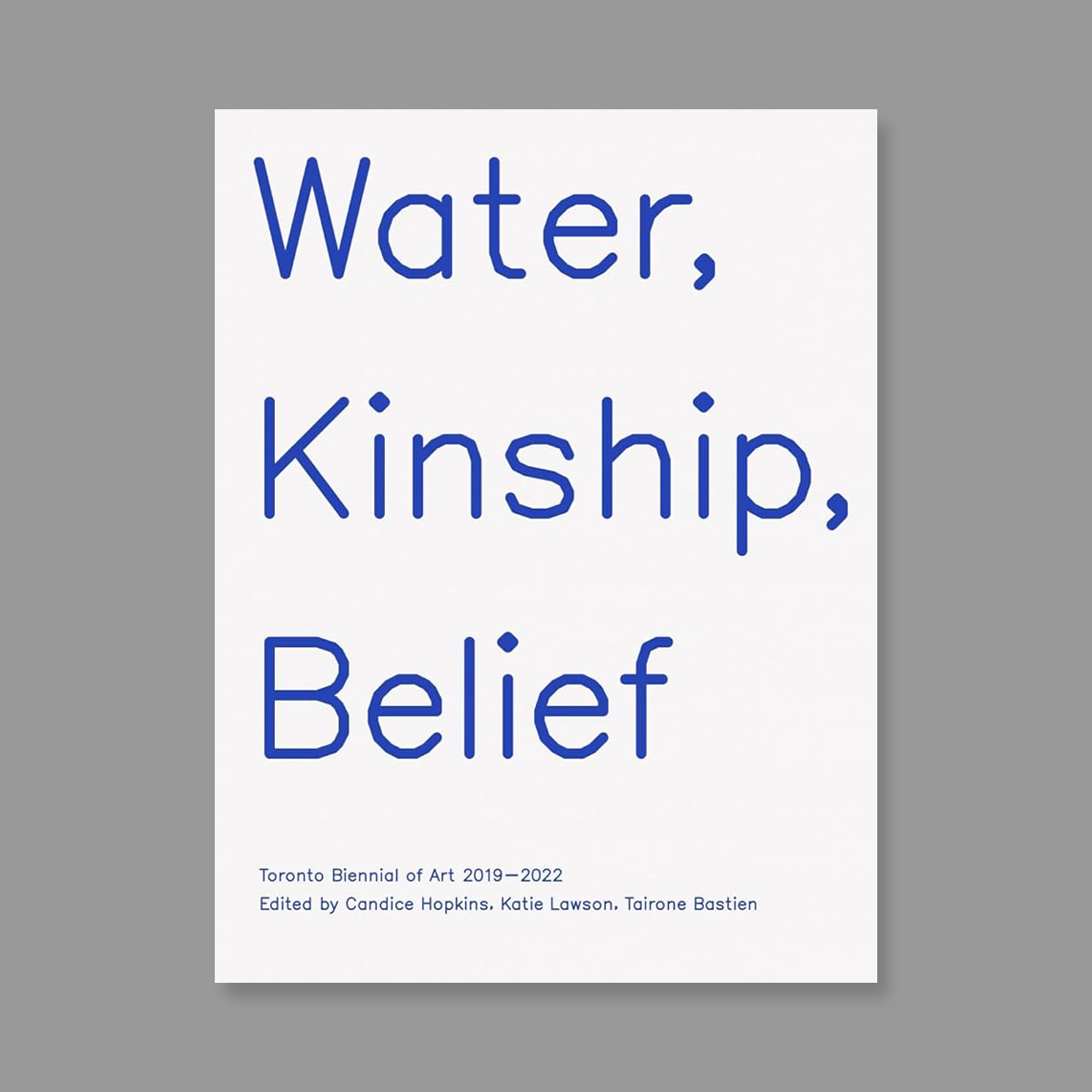 Front cover of Water, Kinship, Belief
