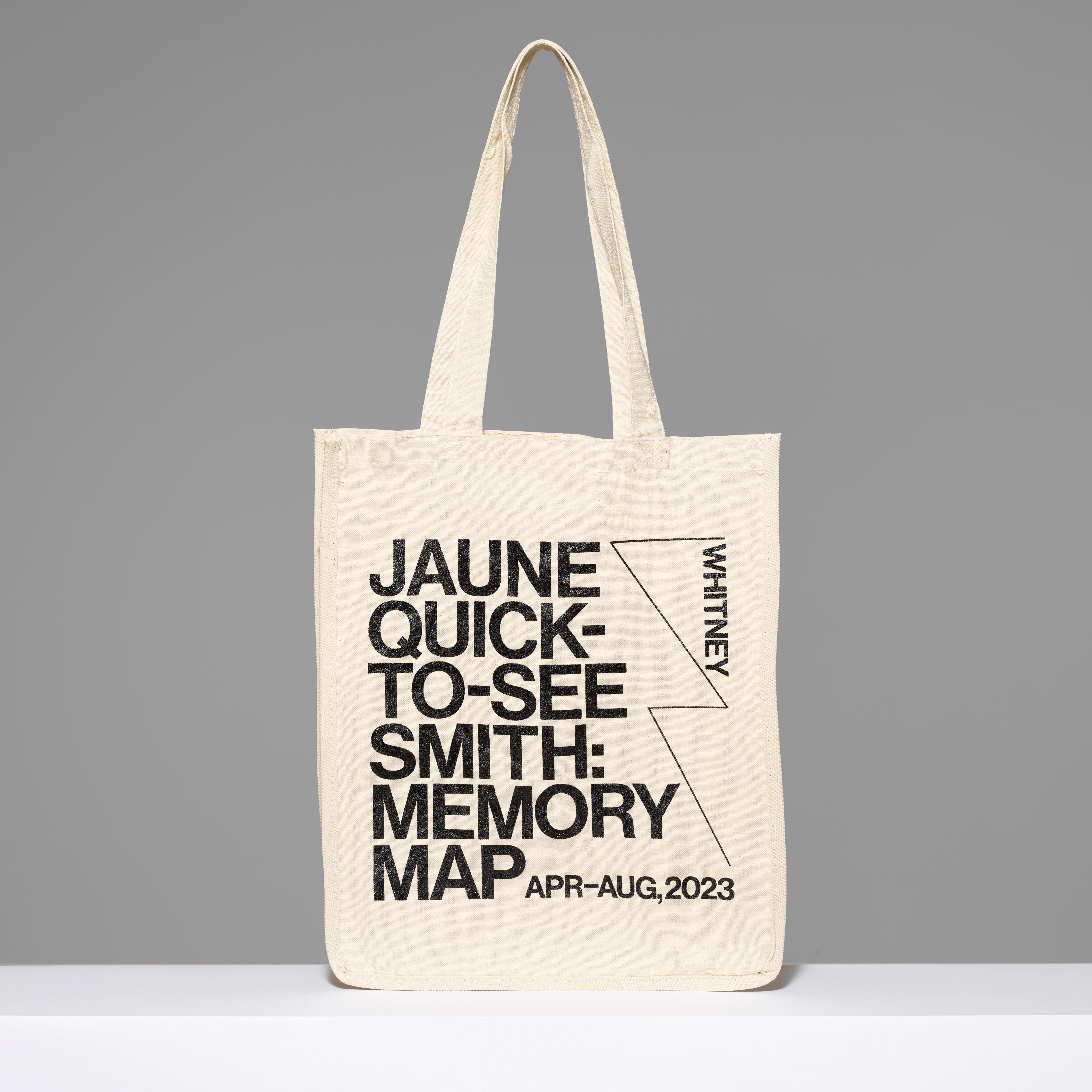 Jaune Quick to See Smith Memory Map Tote