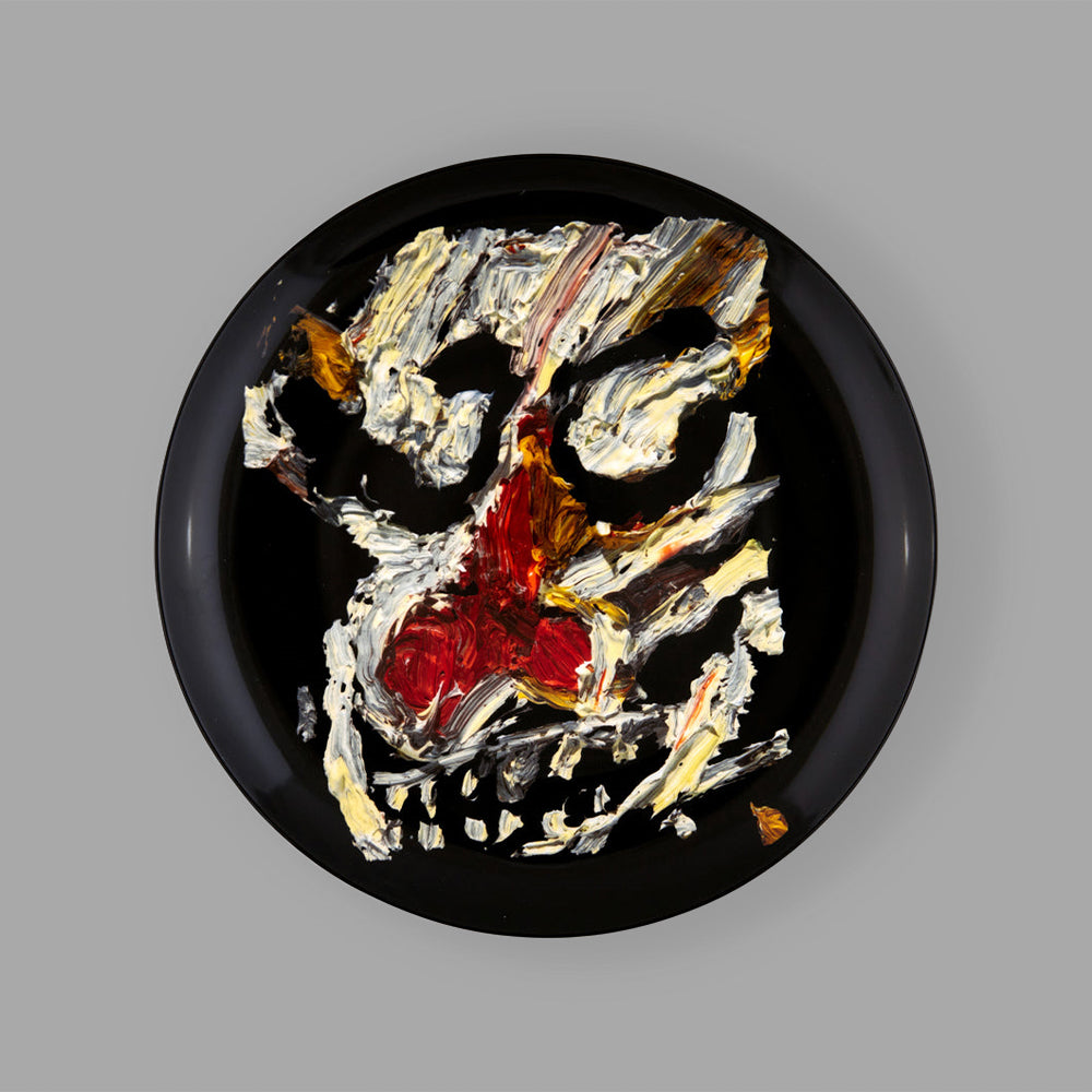 Fine bone china Mark Grotjan Unititled (Skull 1 47.20) Plate