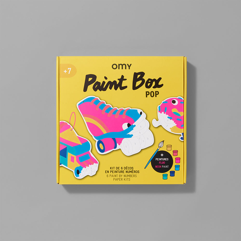 Front packaging of the Pop Paint Box