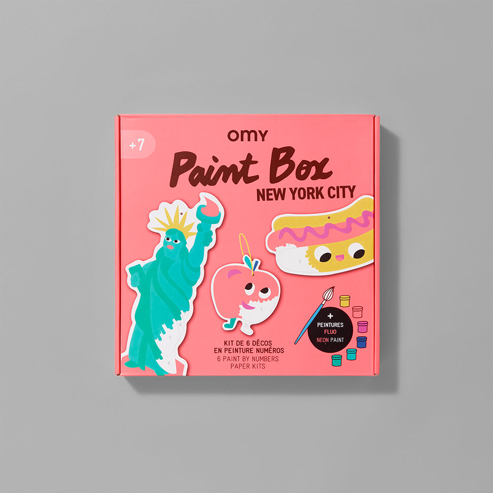 Front packaging of the New York Paint Box