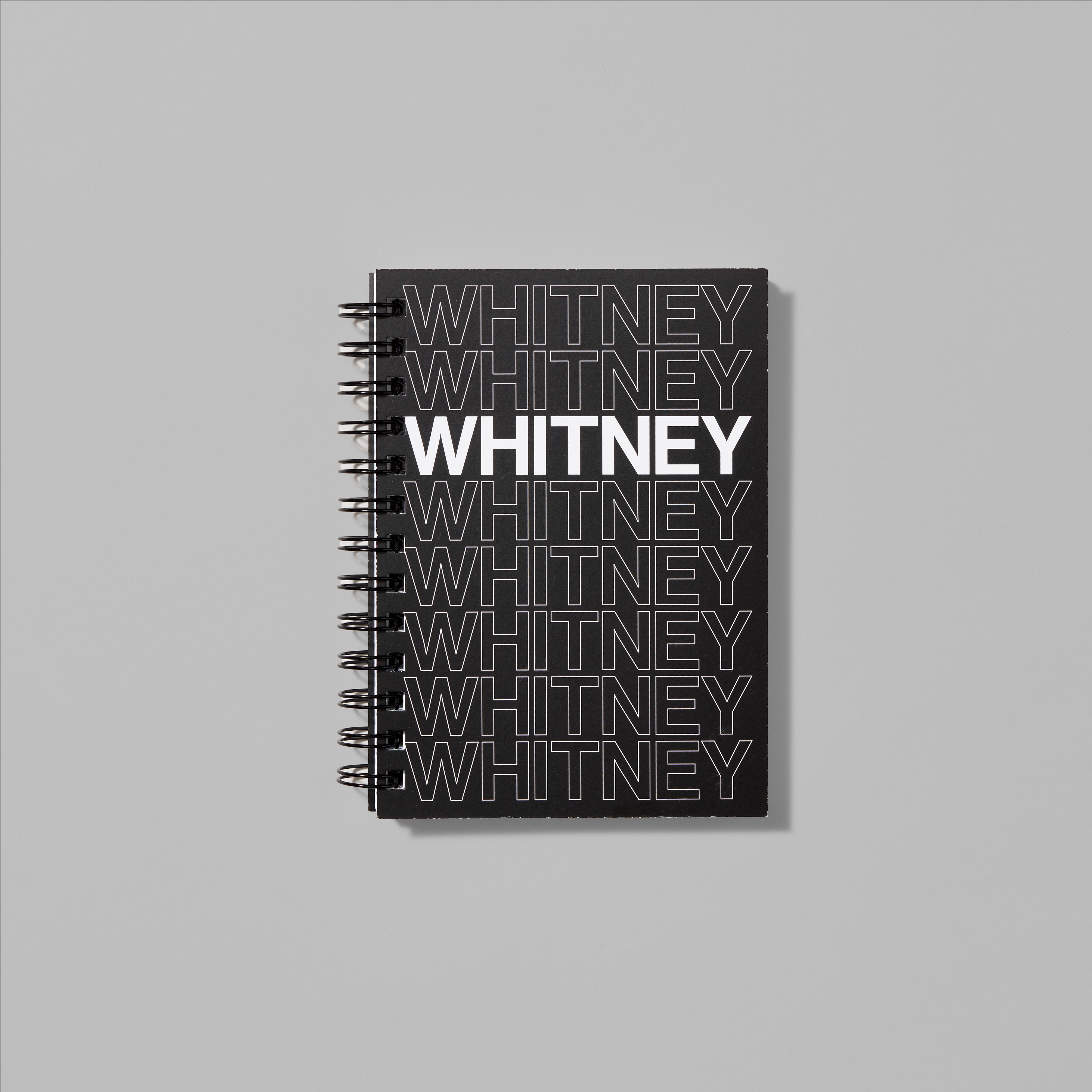 Whitney Repeat Spiral Blank Notebook. Measures 5" x 7"