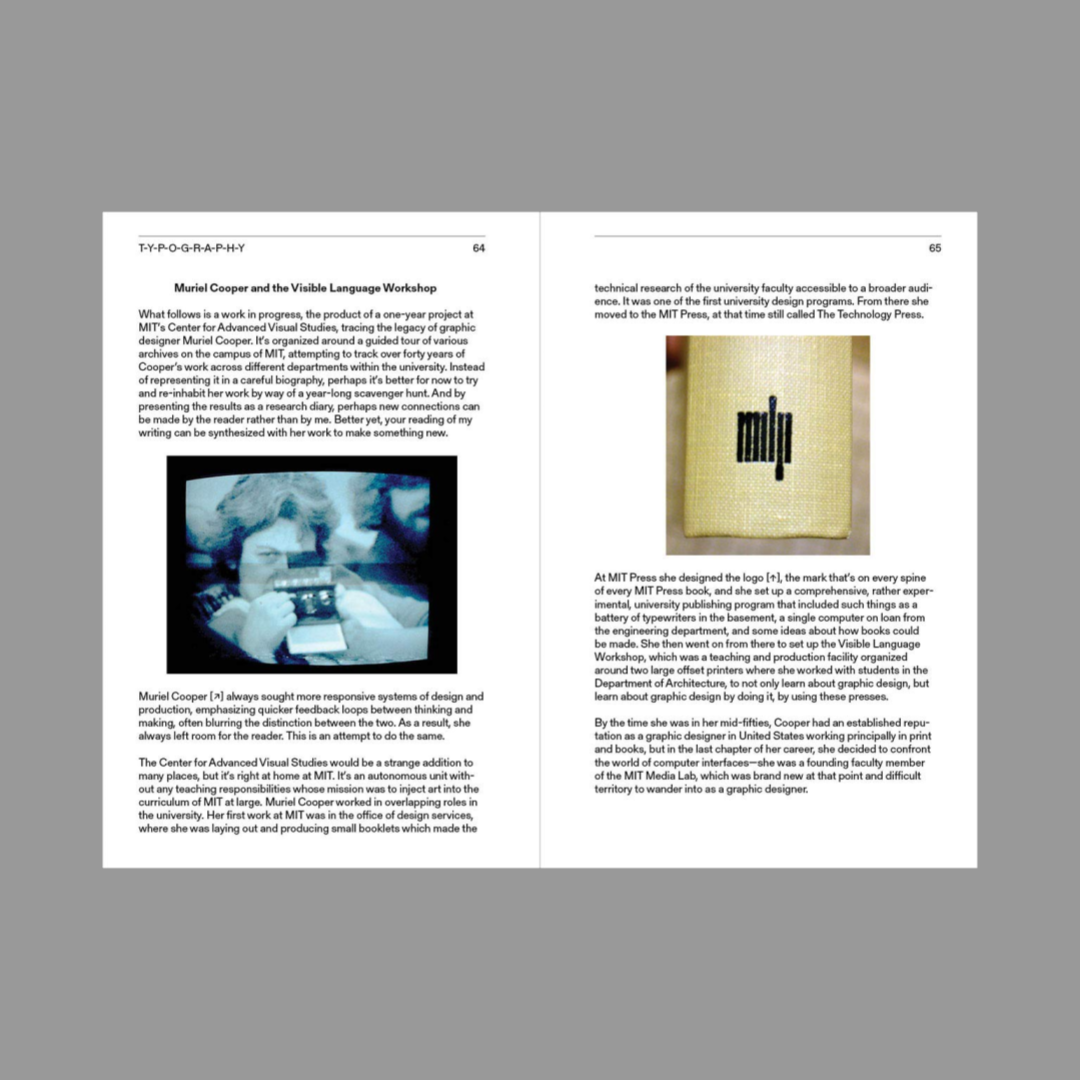 Inner spread of A New Program for Graphic Design