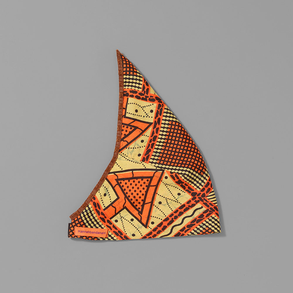 100% cotton orange bandana