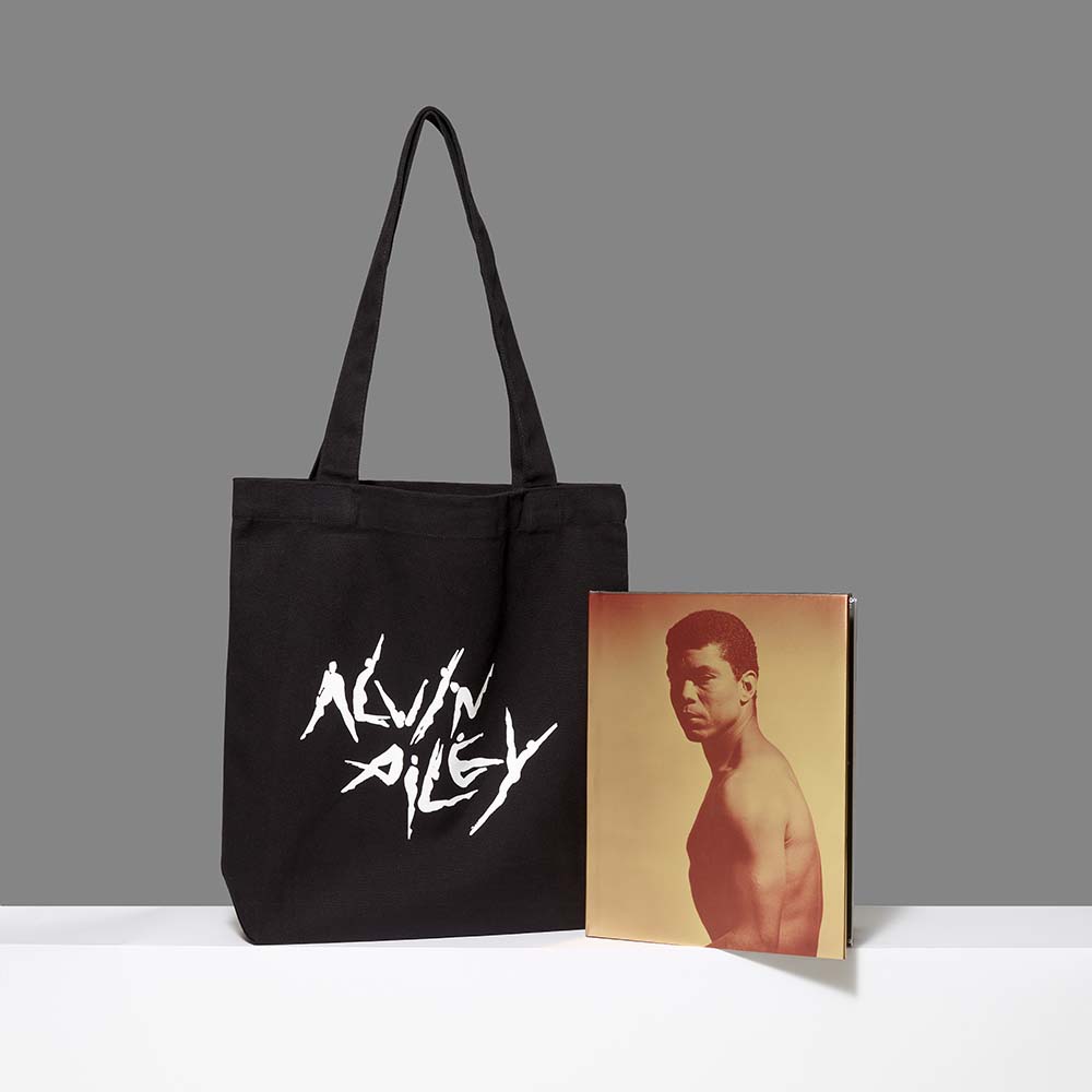 Membership Bundle featuring the Edges of Ailey black tote and exhibition catalogue