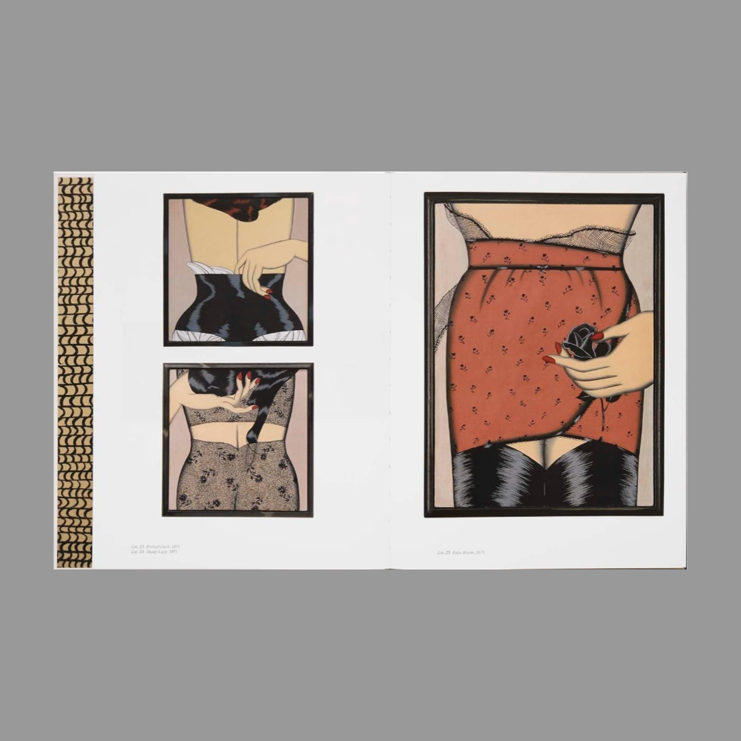 Inner spread of Christina Ramberg: A Retrospective