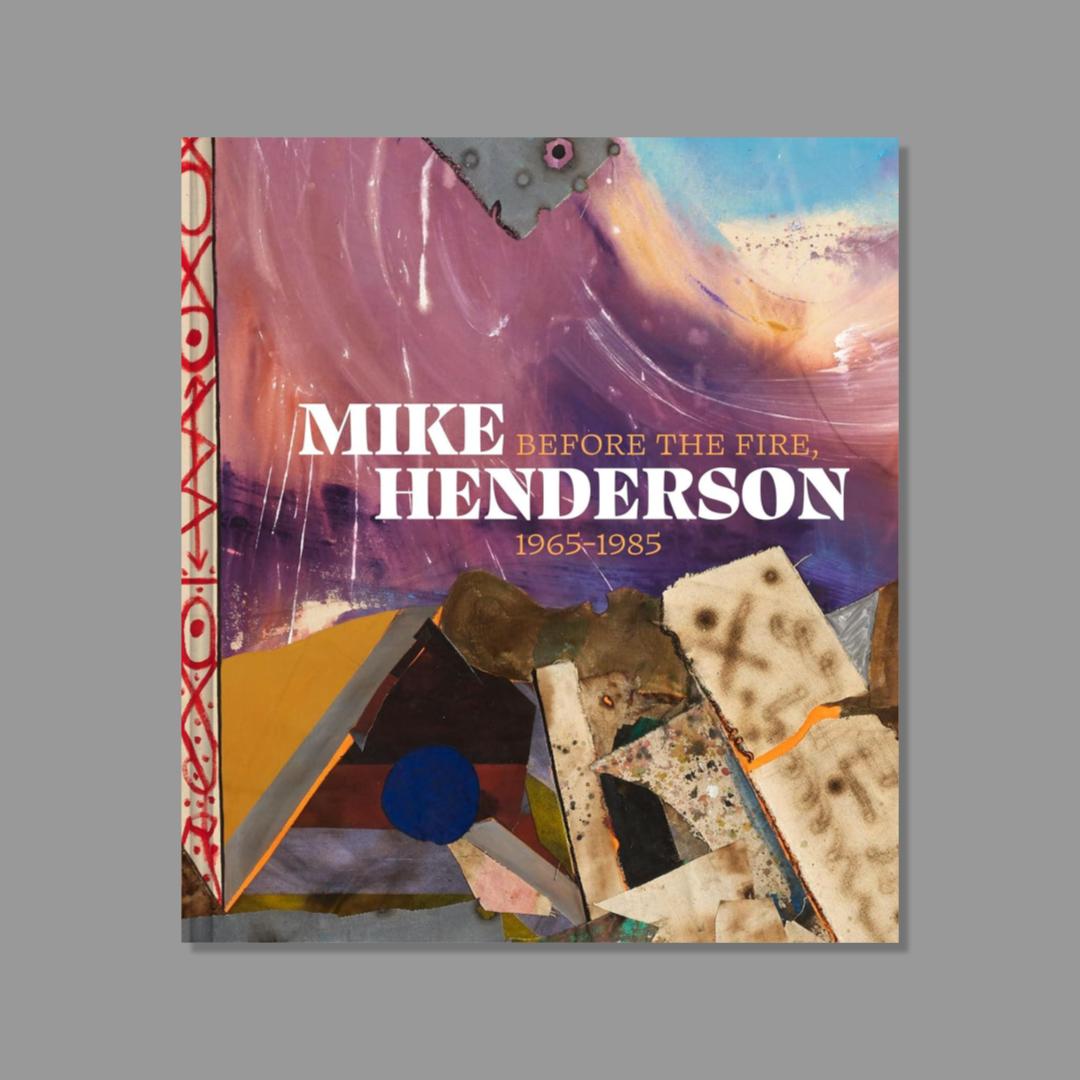 Book cover of 'Before the Fire' by Mike Henderson with abstract design and text.