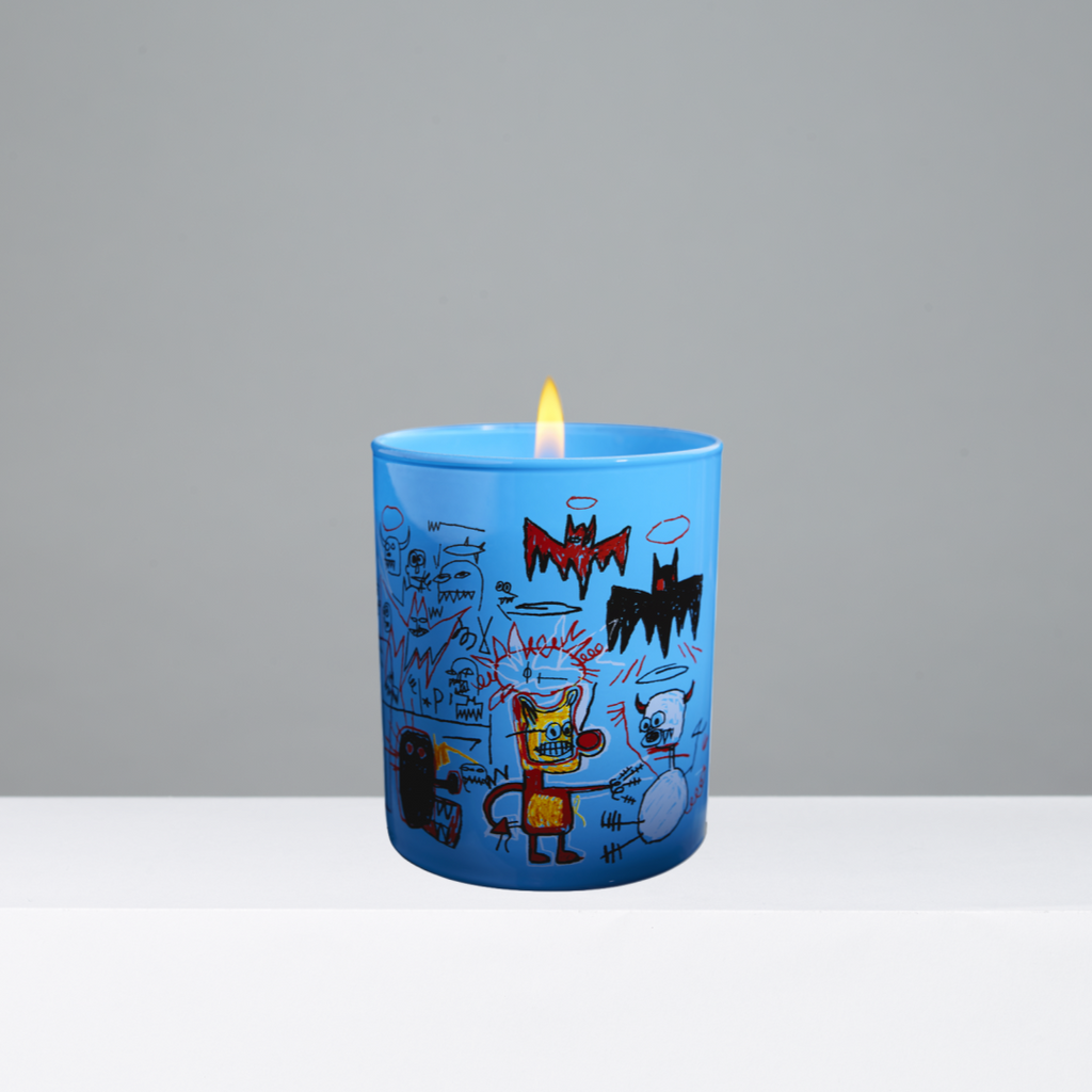 Jean-Michel Basquiat Blue Perfumed Candle