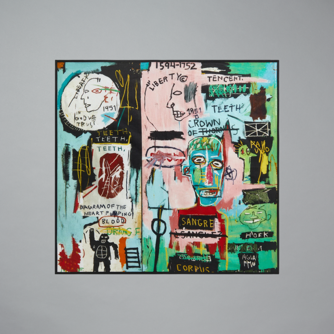 Bandana featuring In Italian by Jean-Michel Basquiat