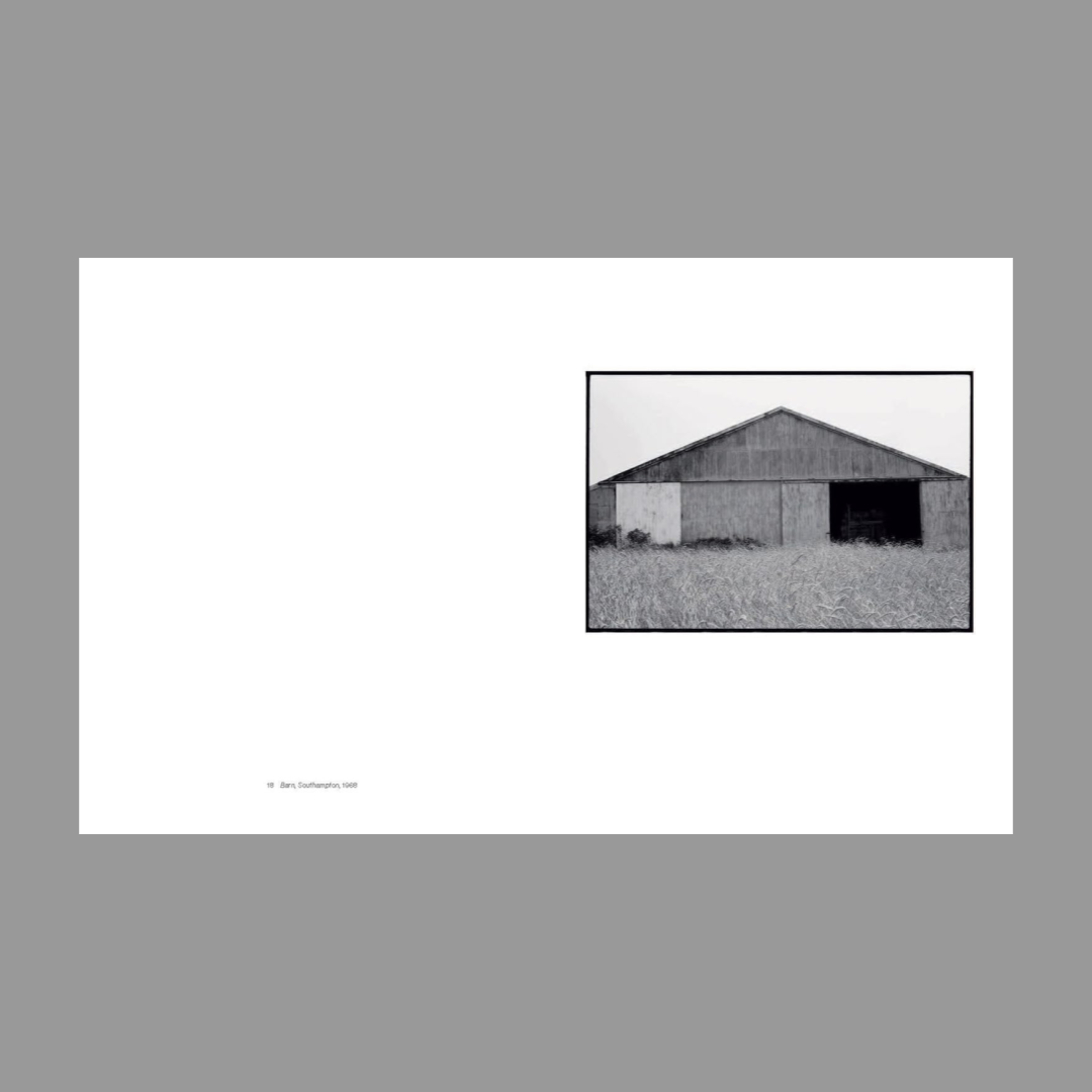 Inner spread of Shape, Ground, Shadow: The Photographs of Ellsworth Kelly