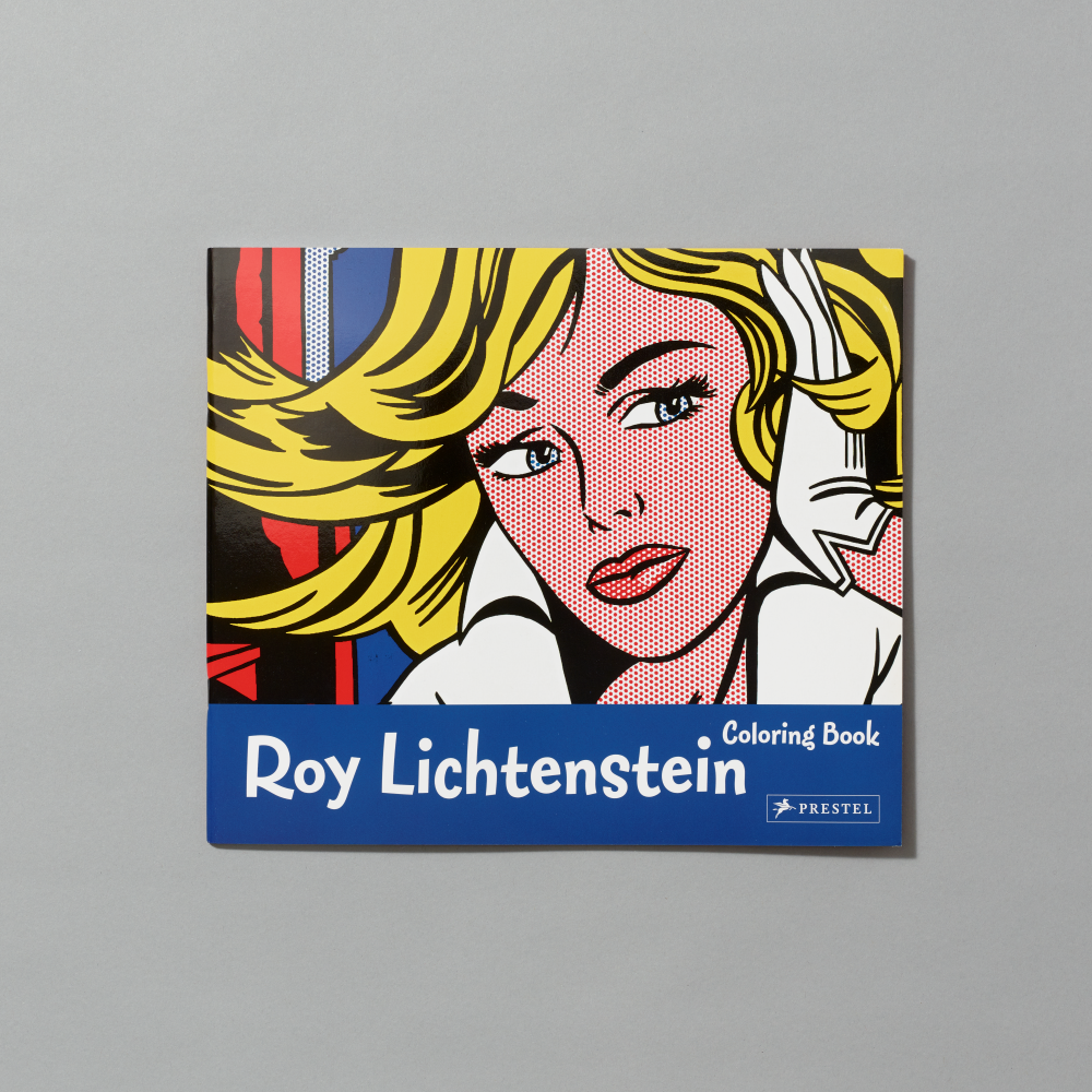 Book cover of Roy Lichtenstein Coloring Book