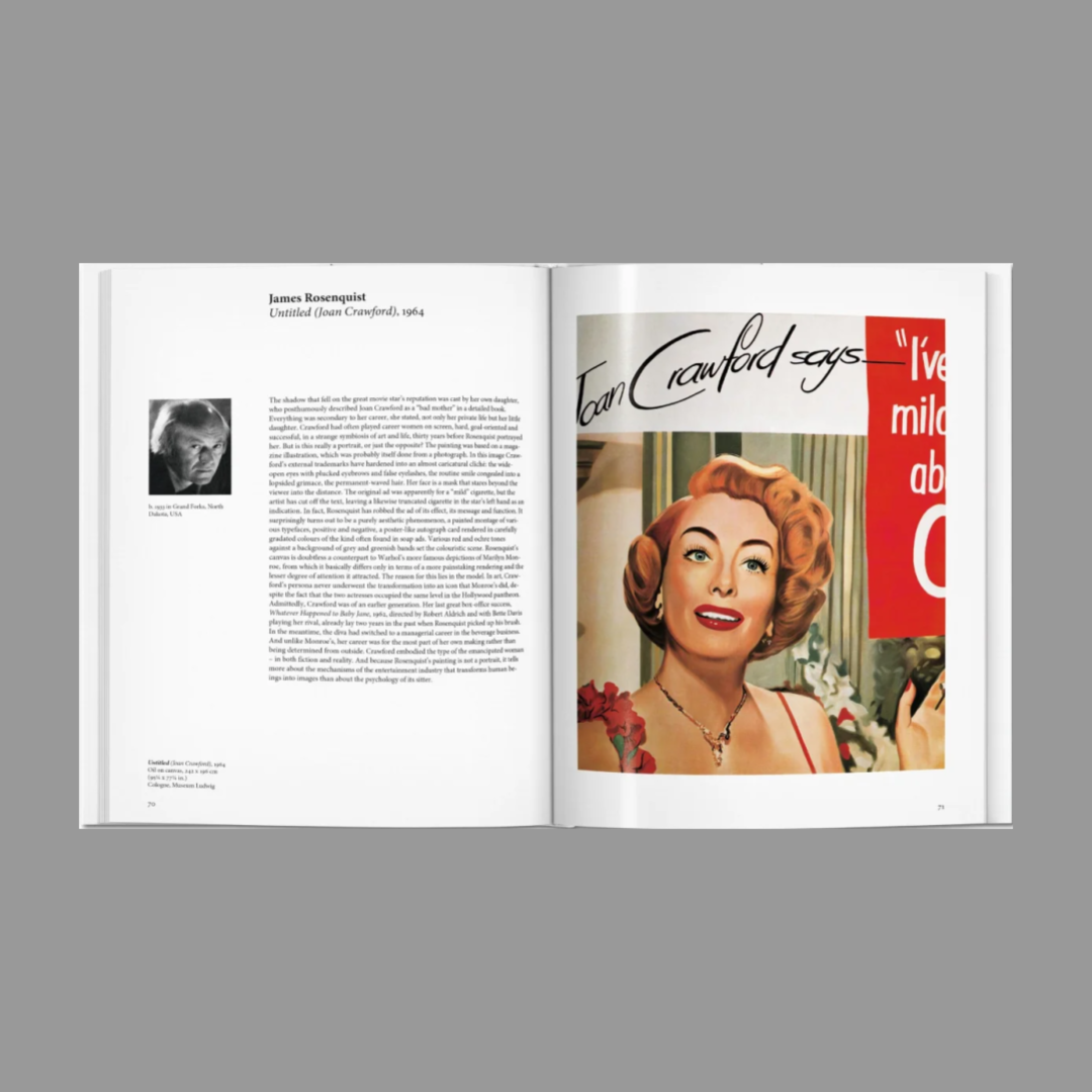 Inner spread of Pop Art